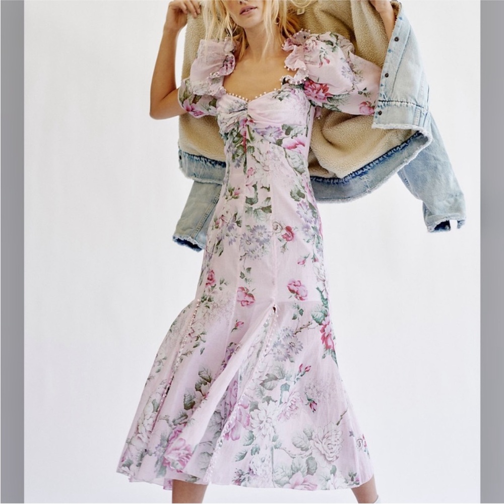 HTF✨Alice McCall Anthropologie Send Me a Postcard Dress Size 10 💌
